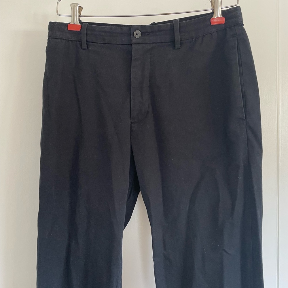 Men’s Uniqlo Cotton Pant - Black